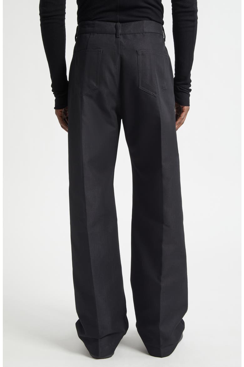 Geth Cotton & Nylon Jeans, Alternate, color, BLACK
