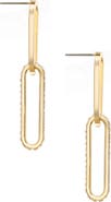 Ettika Link Drop Earrings