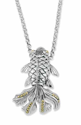 Koi Fish Pendant Necklace