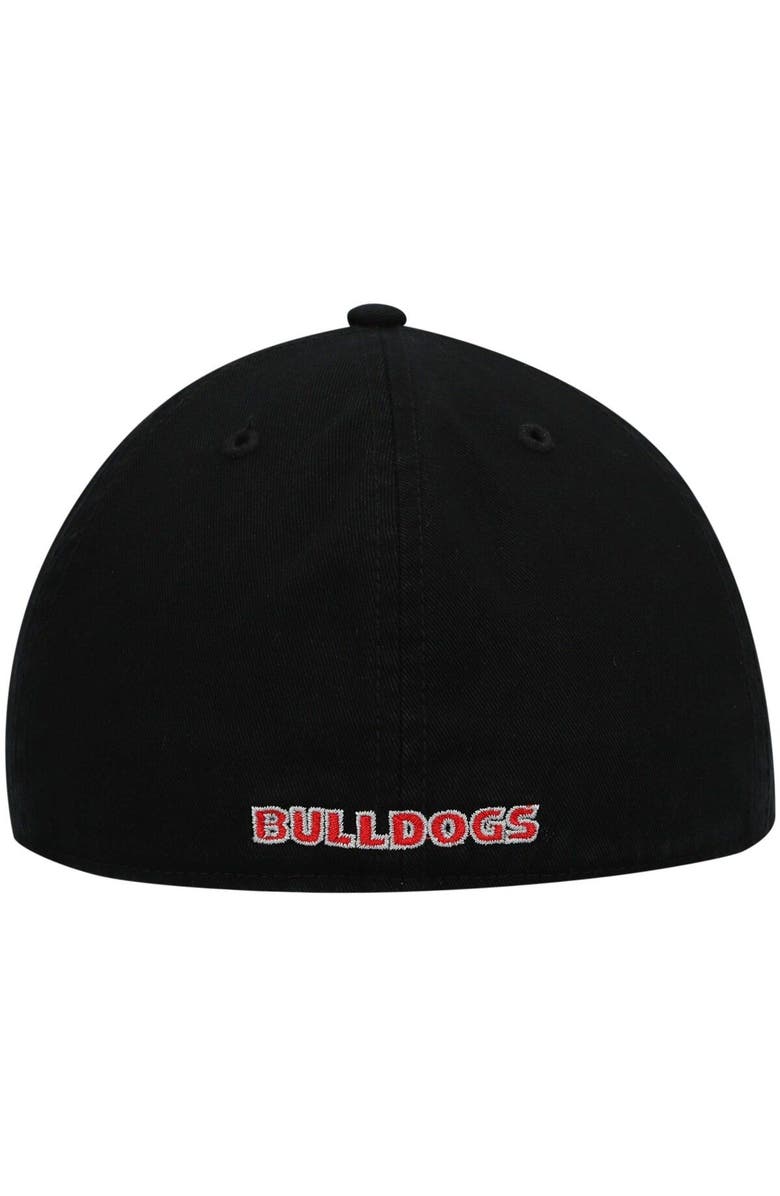 '47 Men's '47 Black Georgia Bulldogs Team Franchise Throwback Logo Fitted Hat, Alternate, color, 