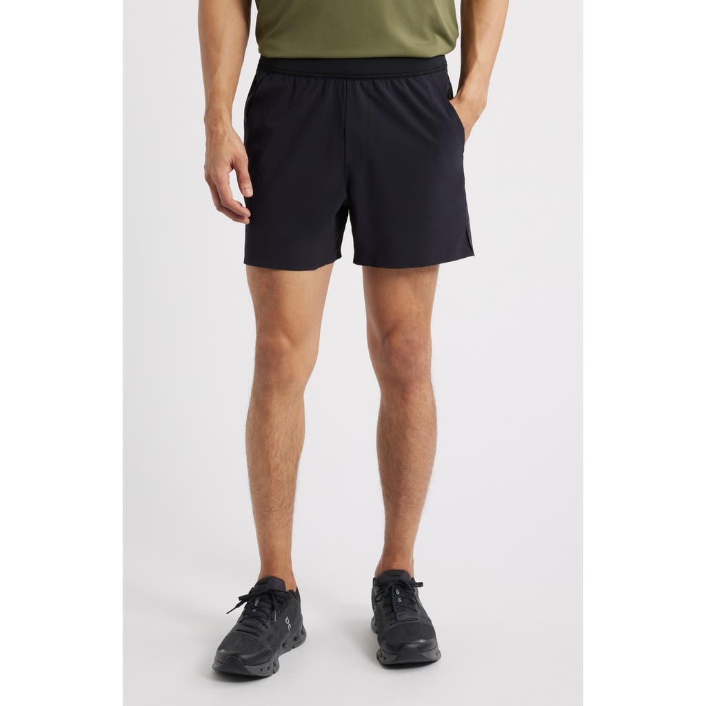 Ten Thousand Interval Unlined 5-inch Training Shorts In Black