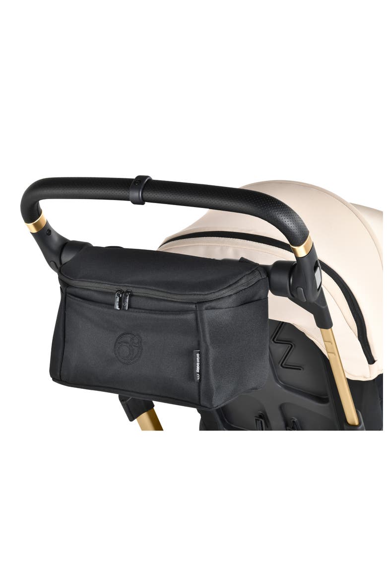 M+ 2-in-1 Stroller Caddy, Alternate, color, BLACK