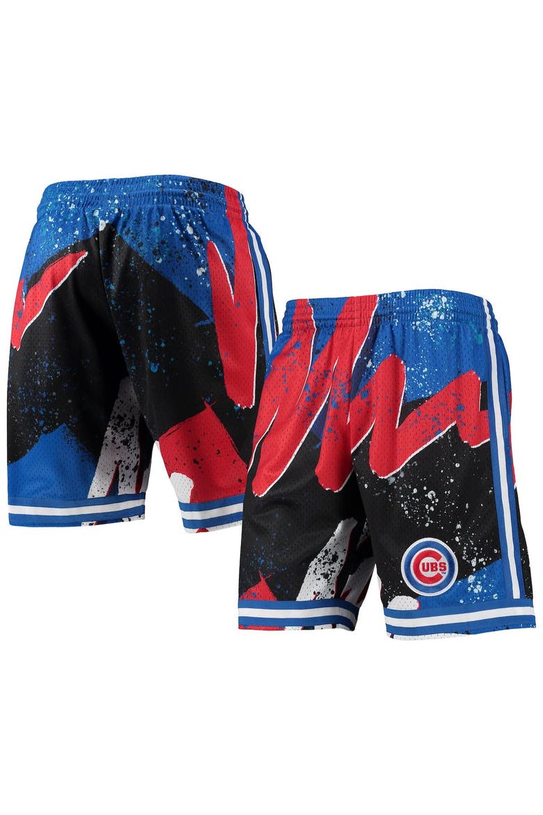 Men's Mitchell & Ness Royal Chicago Cubs Hyper Hoops Shorts, Main, color, Royal
