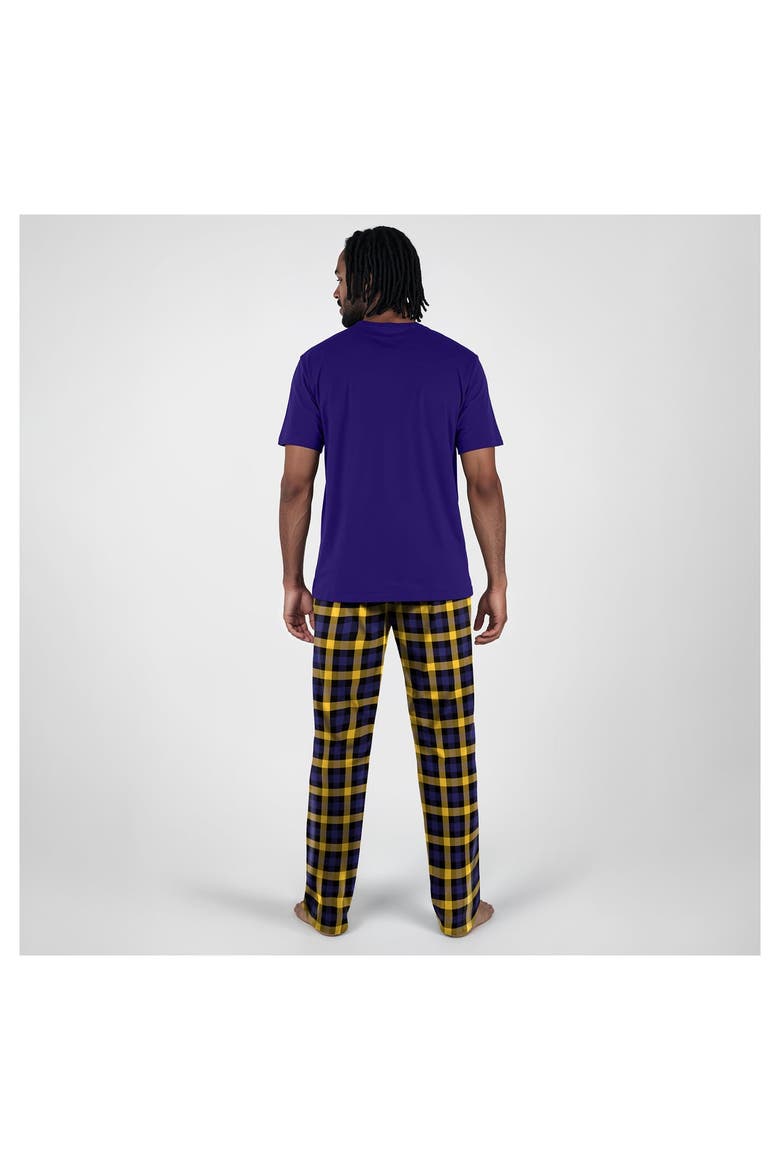 Men's Concepts Sport  Purple Minnesota Vikings Big & Tall Highland Sleep Set, Alternate, color, Purple