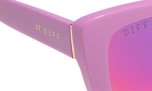 Diff 54mm Square Sunglasses
