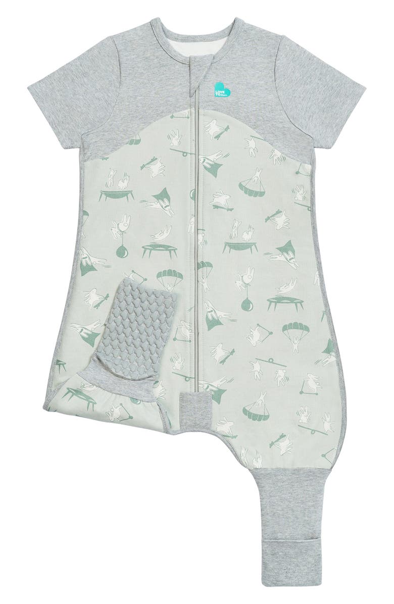 LOVE TO DREAM Short Sleeve Sleep Suit, Main, color, 