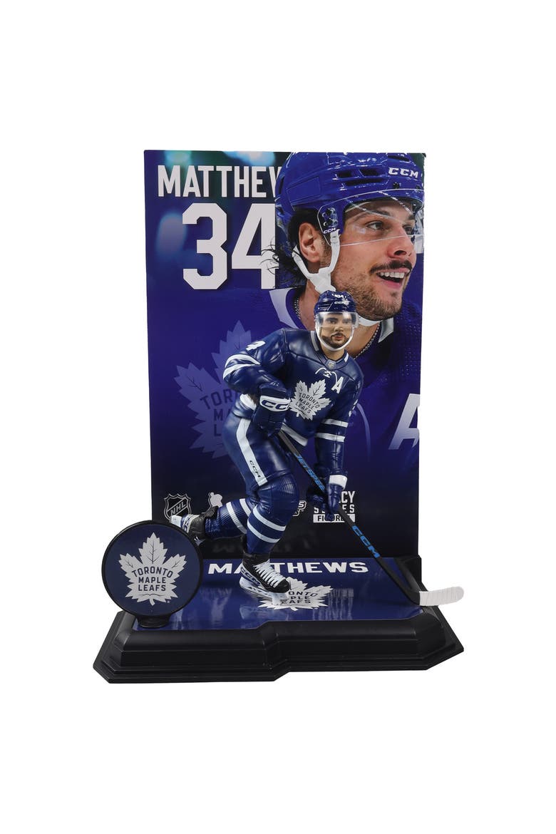 Auston Matthews (Toronto Maple Leafs) NHL 7" Figure McFarlane's SportsPicks, Main, color, Multi-Color