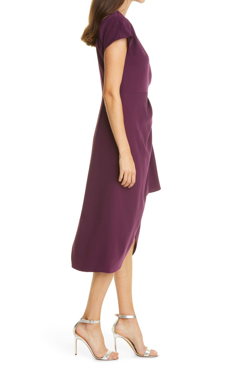 Sachin & Babi Stretch Crepe Midi Dress, Alternate, color, 