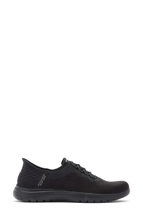 Skechers On-the-go Slip-on Sneaker In Black