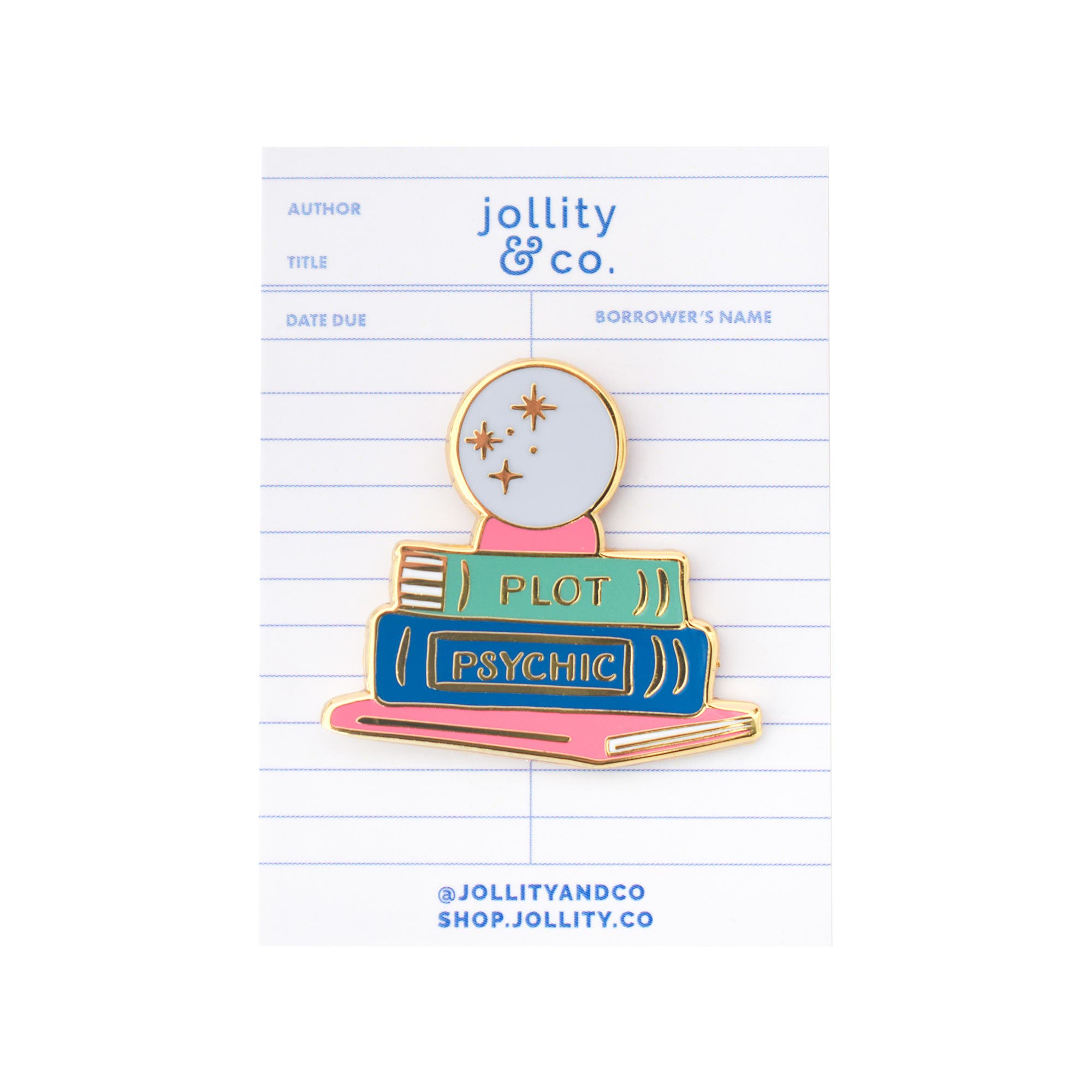 Plot Psychic Enamel Pin