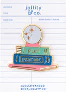 Jollity & Co. Book Themed Enamel Pins