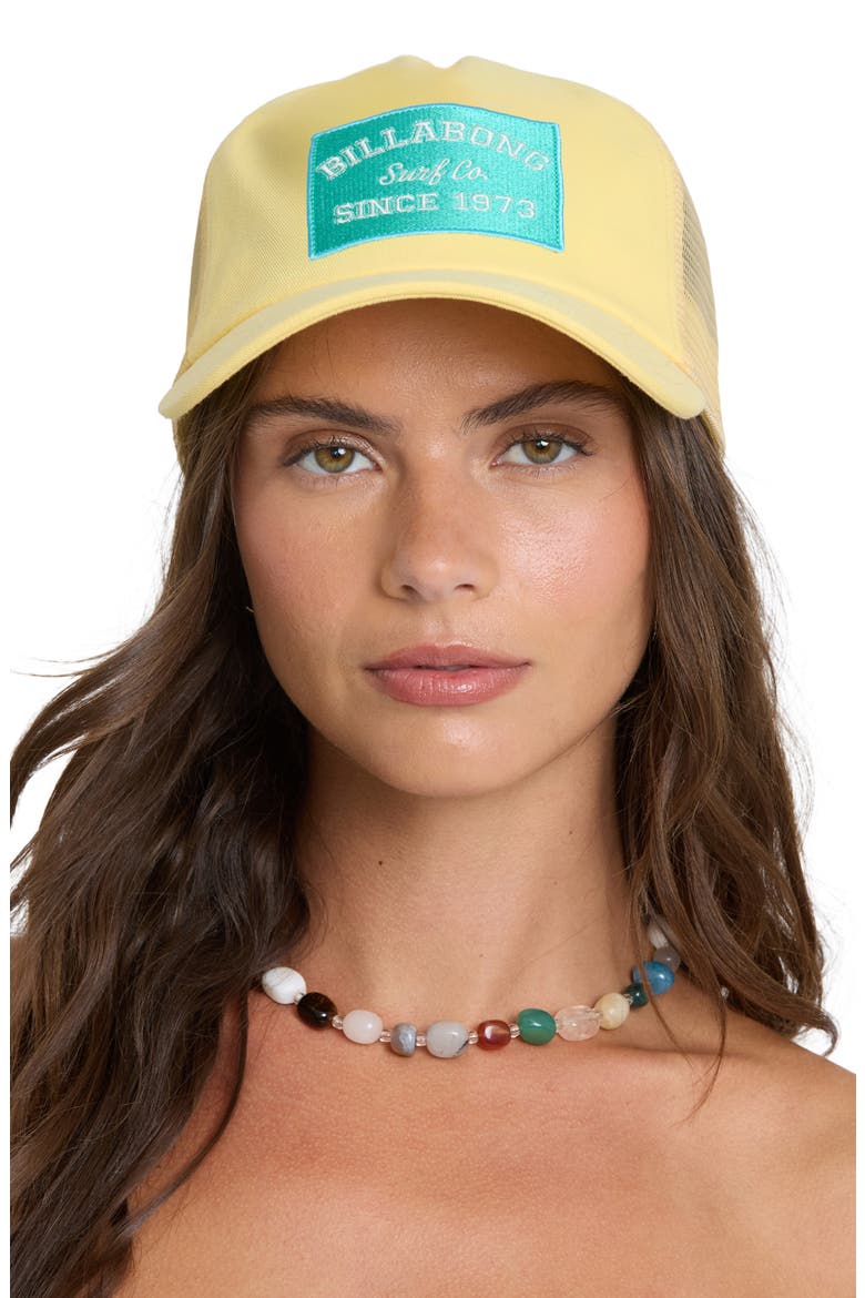 Sunday Trucker Baseball Cap, Alternate, color, SUNDRESS