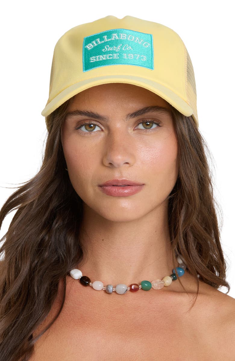 Billabong Sunday Trucker Baseball Cap, Alternate, color, Sundress