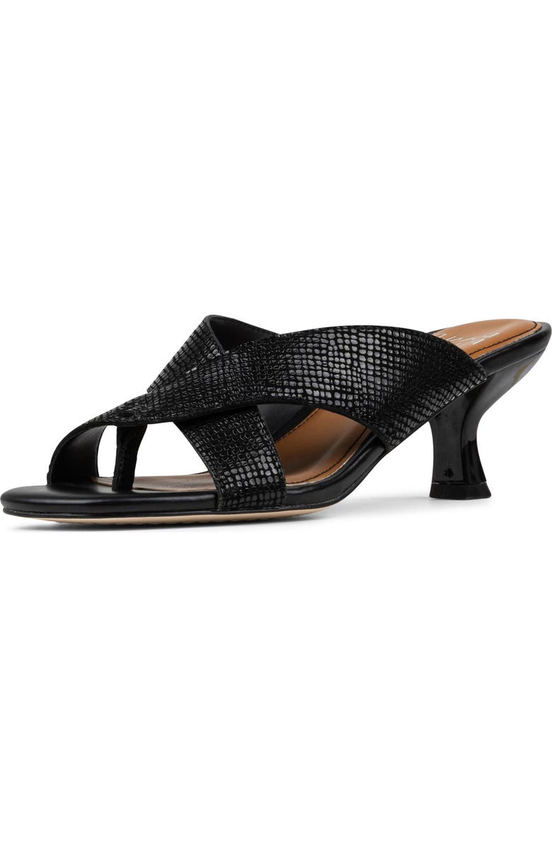 Donald Pliner Crisscross Slide Sandal, Alternate, color, Black
