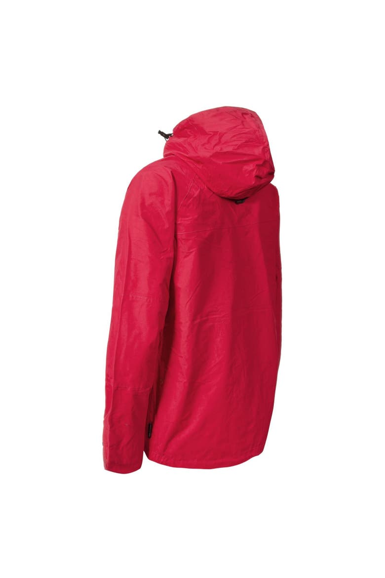 Corvo Hooded Full Zip Waterproof Jacket/Coat, Alternate, color, Red