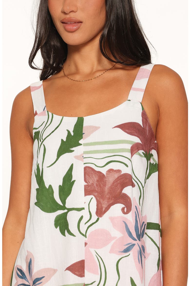 Farlie Floral Shift Minidress, Alternate, color, PINK FLORAL