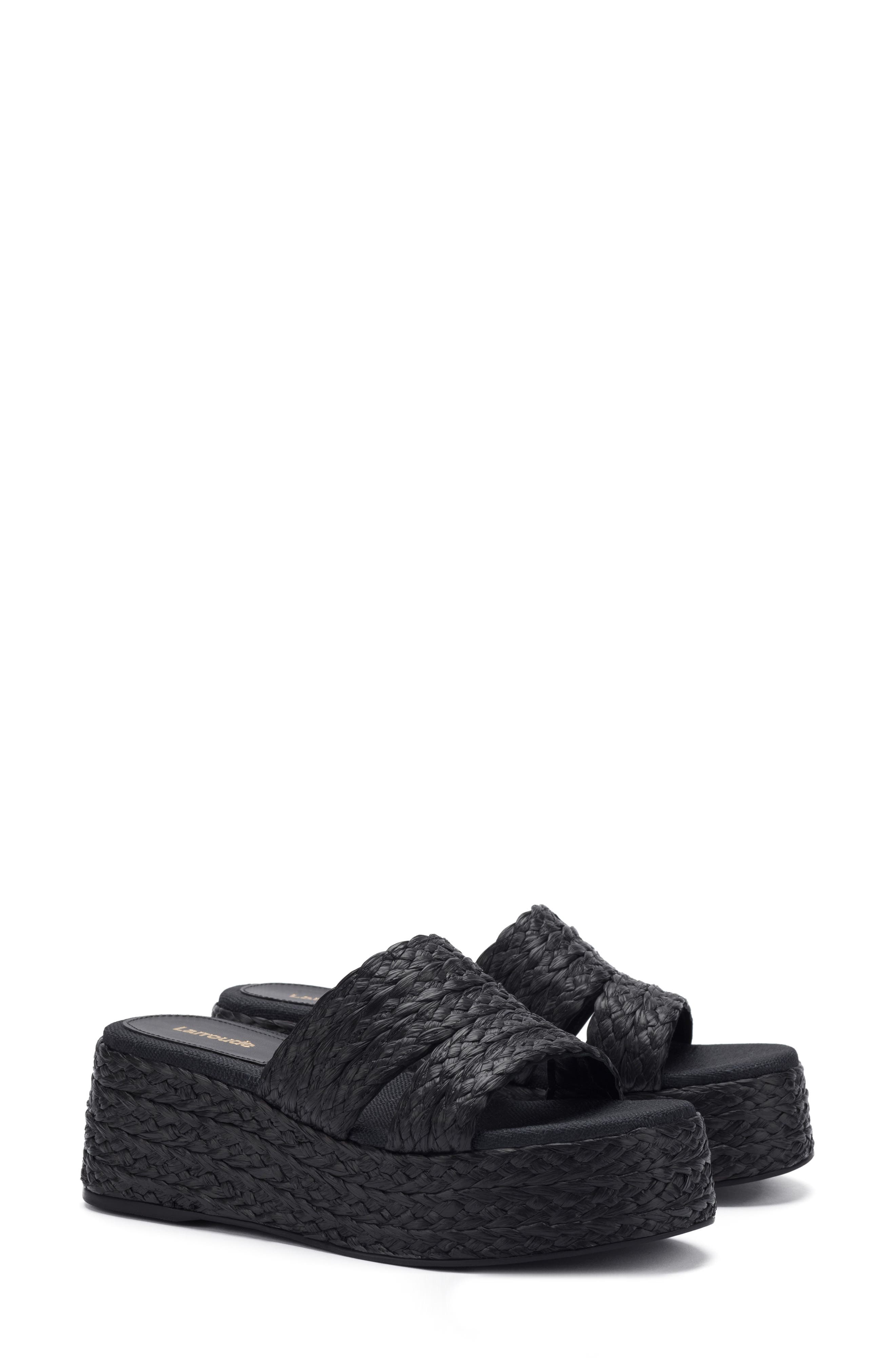 Larroudé Ash Platform Sandal, Main, color, 