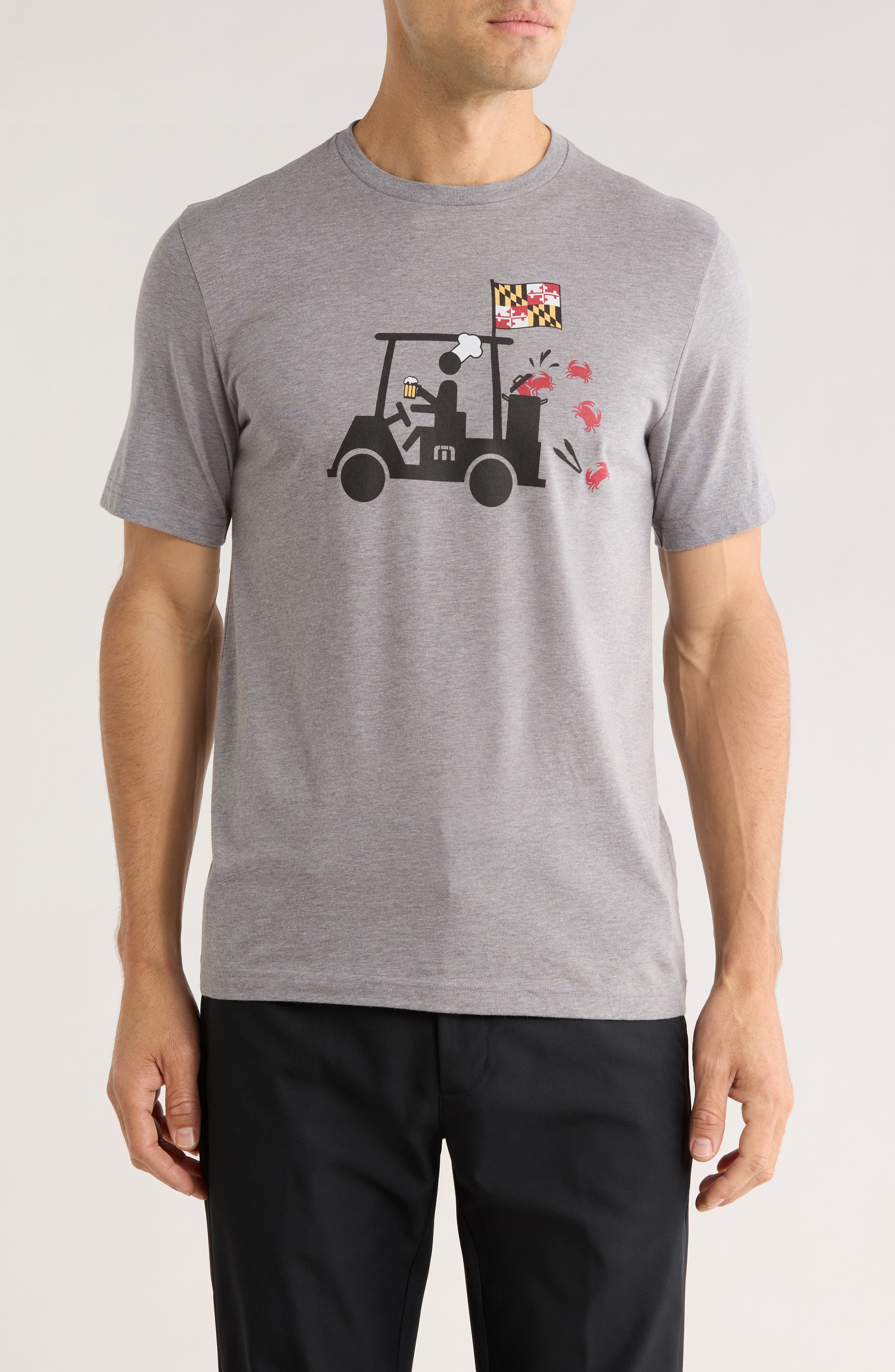 TravisMathew Off the Grill Cotton Graphic T-Shirt
