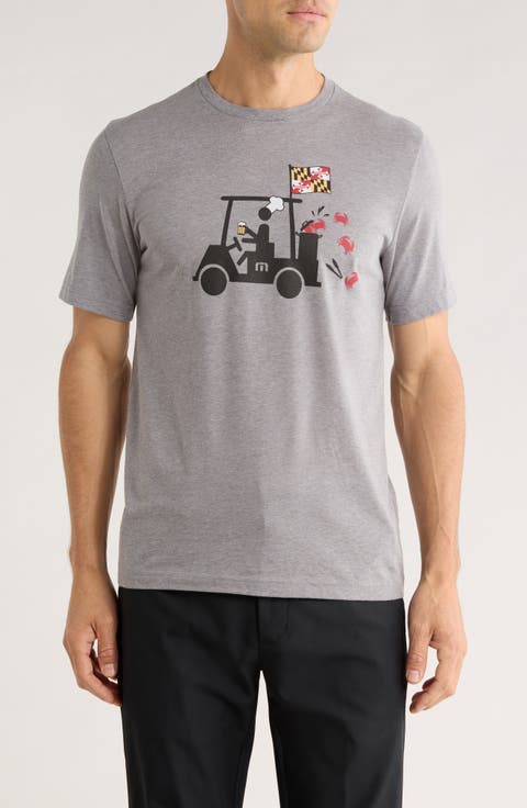 Off the Grill Cotton Graphic T-Shirt