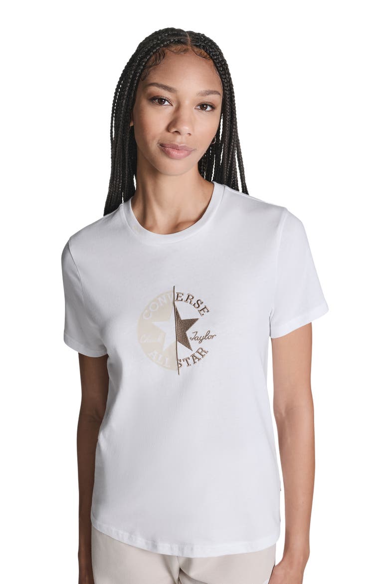 Half & Half T-Shirt, Main, color, WHITE 10A