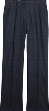 Thom Browne Windowpane Cotton & Wool Trousers