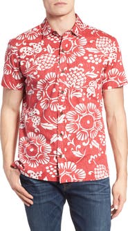 Kahala Duke's Pareo Trim Fit Sport Shirt