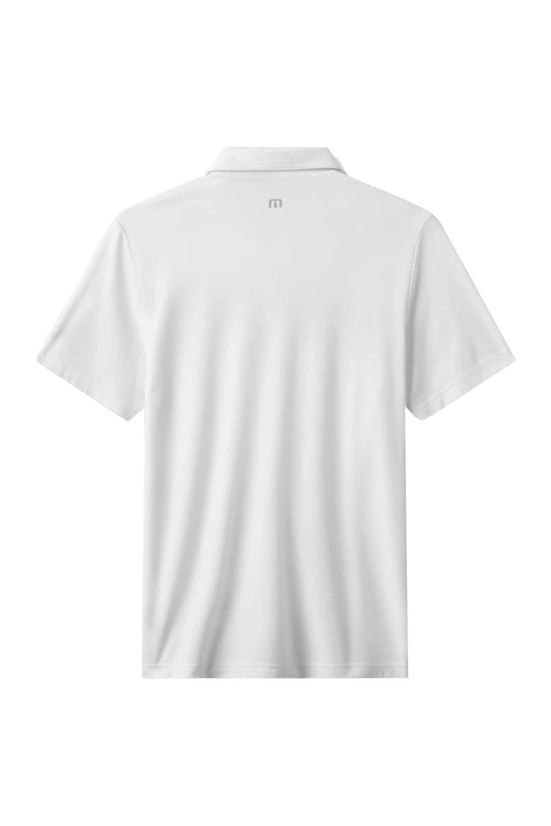 Men's TravisMathew White St. Louis Cardinals Top Recruit Tri-Blend Polo, Alternate, color, White