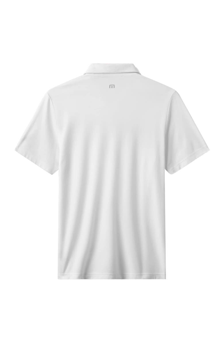 TravisMathew Men's TravisMathew White St. Louis Cardinals Top Recruit Tri-Blend Polo, Alternate, color, White