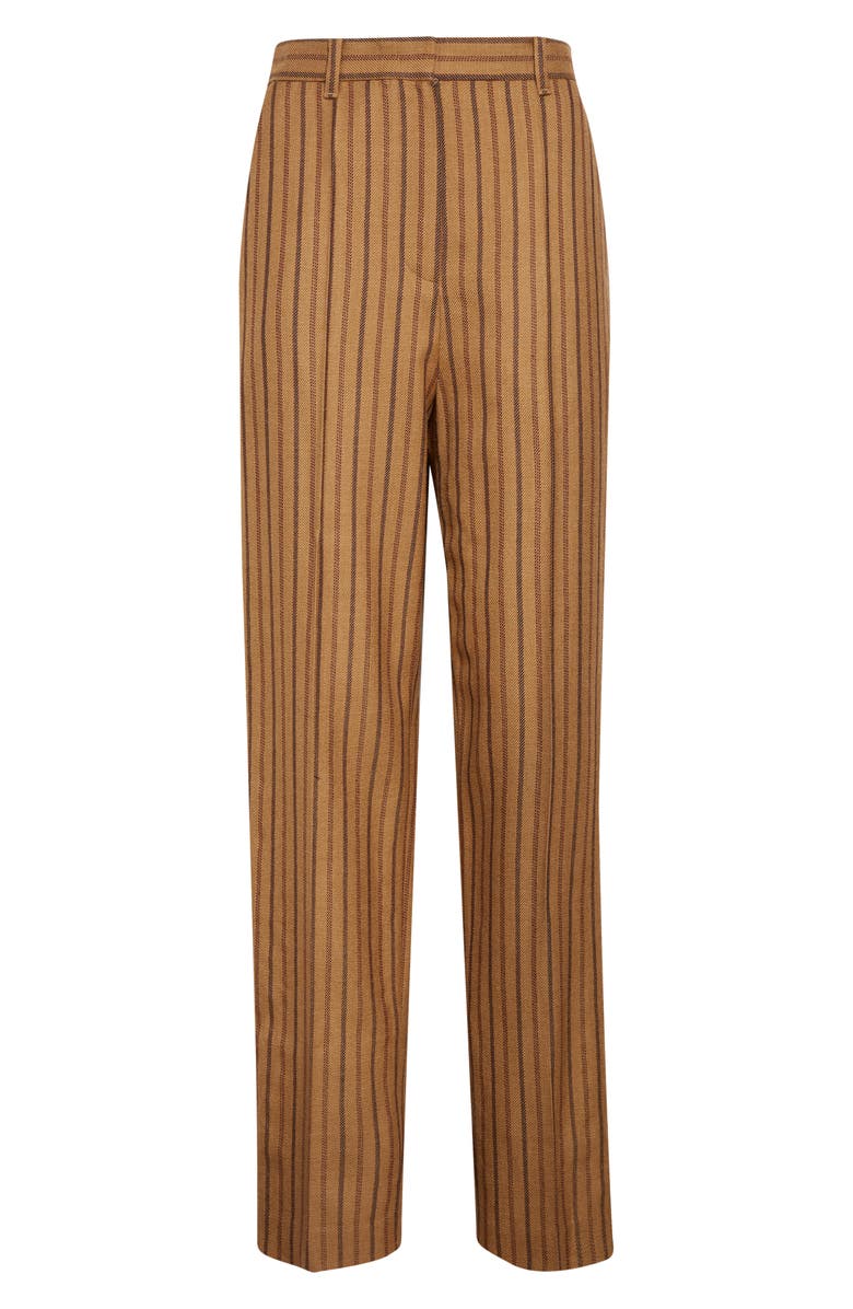 EENK Stripe Wool Blend Straight Leg Pants, Alternate, color,