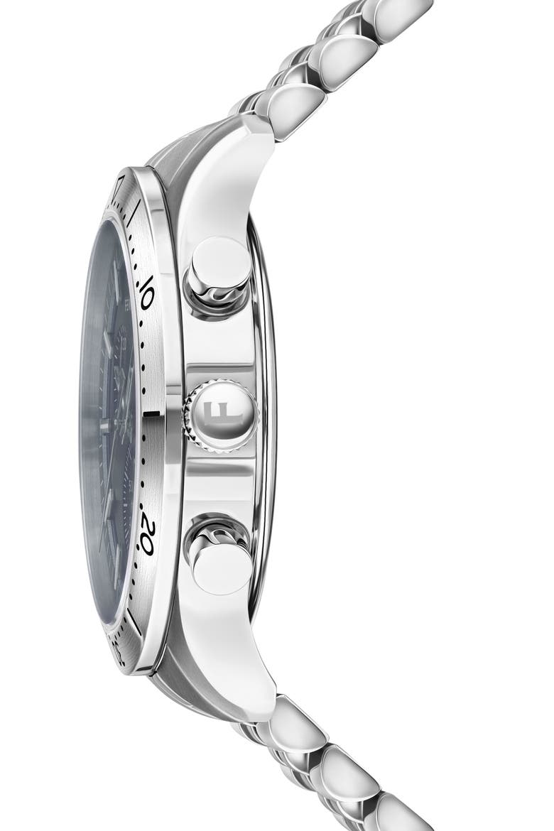 Master Bracelet Strap Chronograph Watch, 43mm, Alternate, color, STAINLESS STEEL