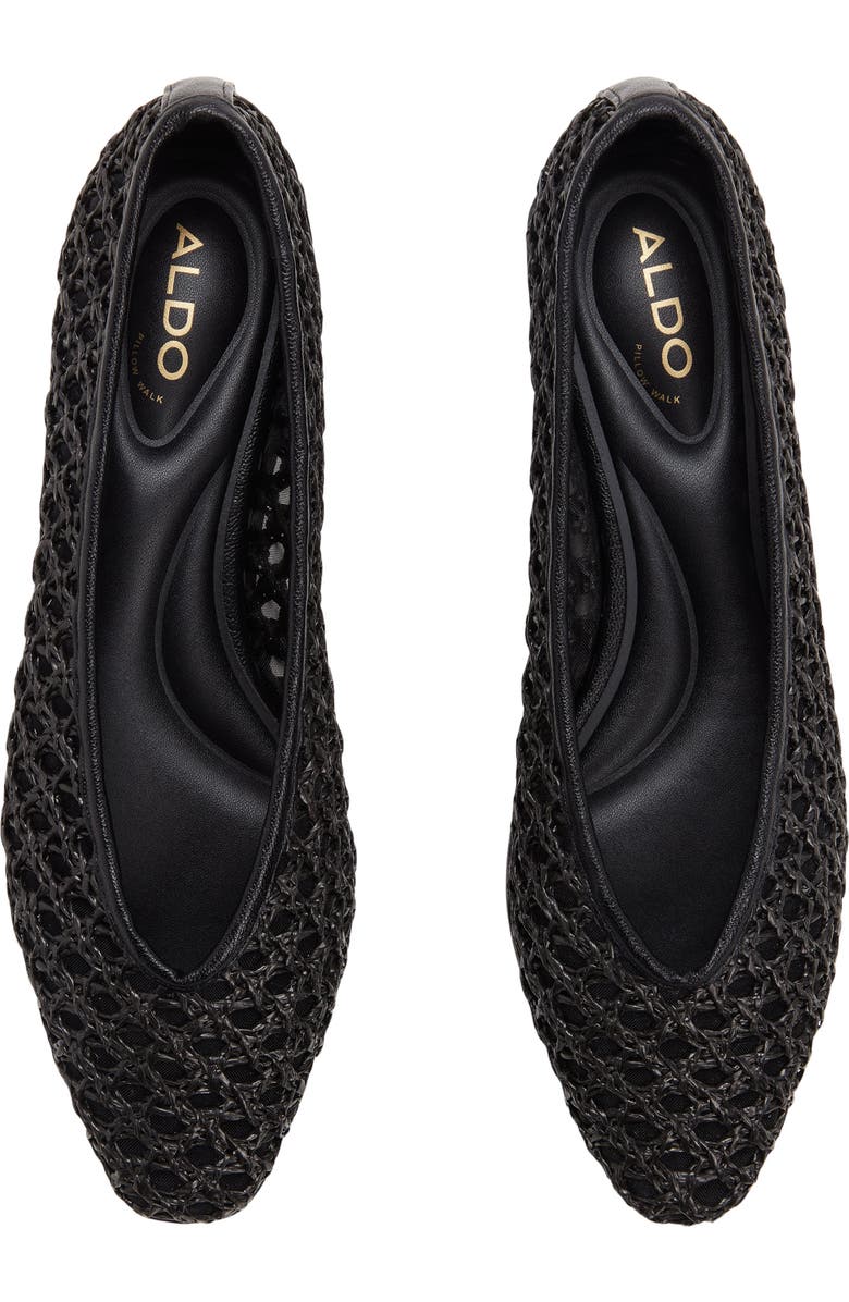 ALDO Rafaella Ballet Flat, Alternate, color, Black