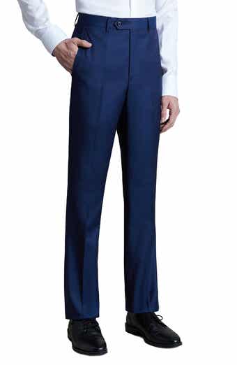 Santorelli Herringbone Wool Pants
