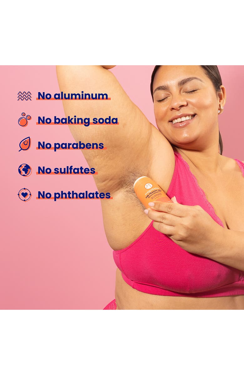 Megababe The Peachy Deo Skin Care Deodorant, Alternate, color,