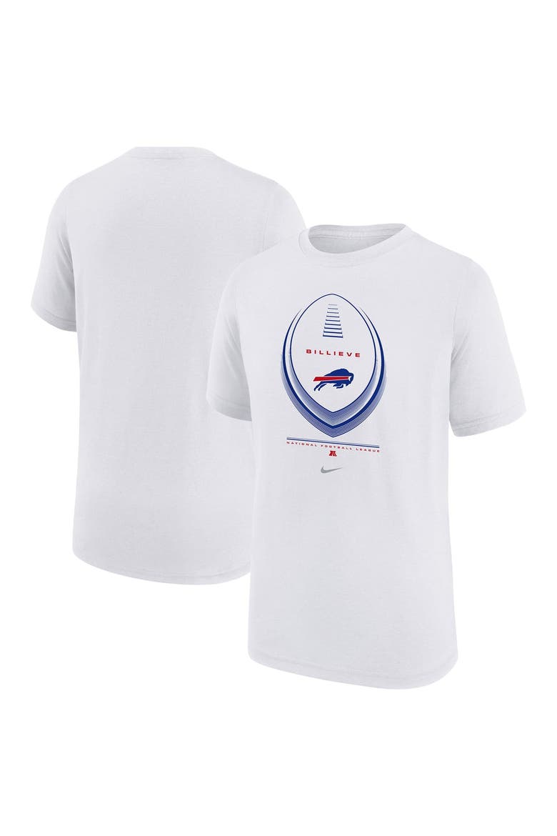 Youth Nike  White Buffalo Bills Icon Legend Dri-FIT T-Shirt, Main, color, White