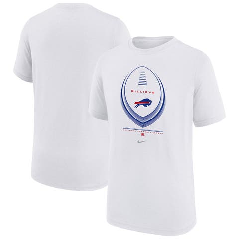Youth Nike  White Buffalo Bills Icon Legend Dri-FIT T-Shirt