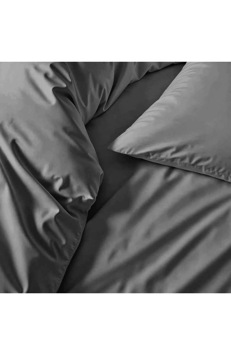 Italic Luxe Australian Sateen Bedding Bundle, Alternate, color, Charcoal