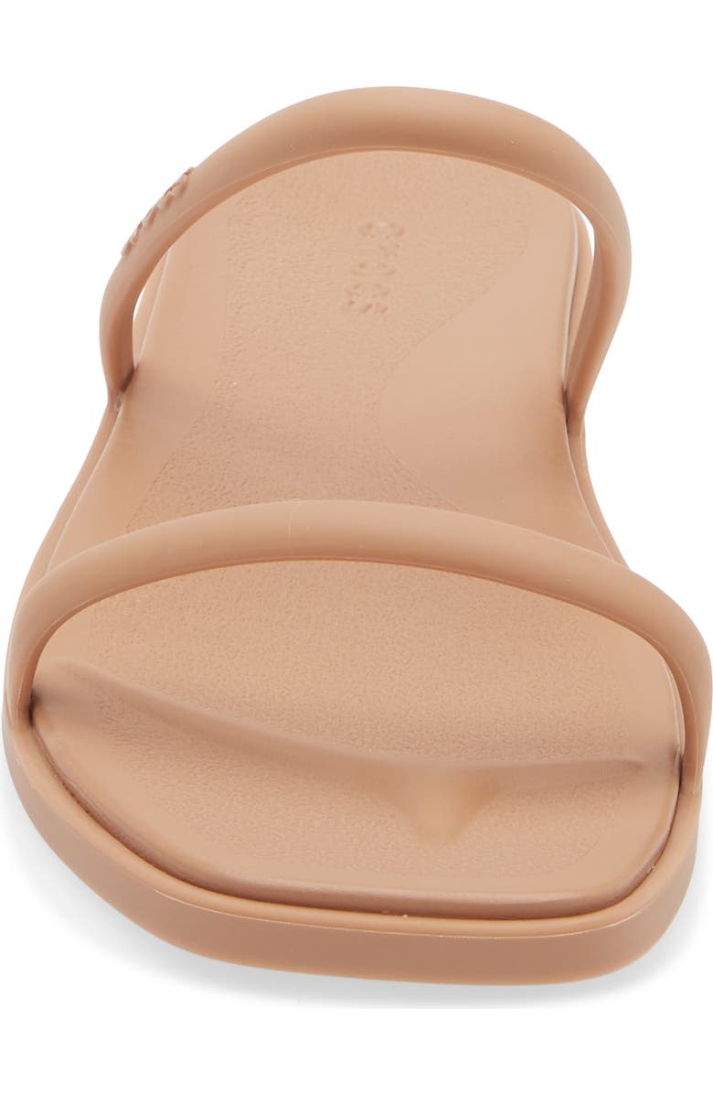 CROCS Miami Slide Sandal, Alternate, color, Milk Chocolate