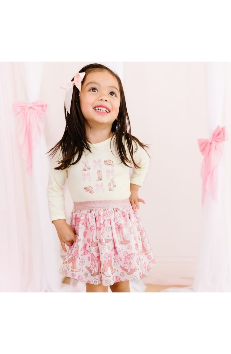 Sweet Wink Cowgirl Long Sleeve Bodysuit, Alternate, color,