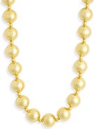 Argento Vivo Sterling Silver Chunky Ball Chain Necklace