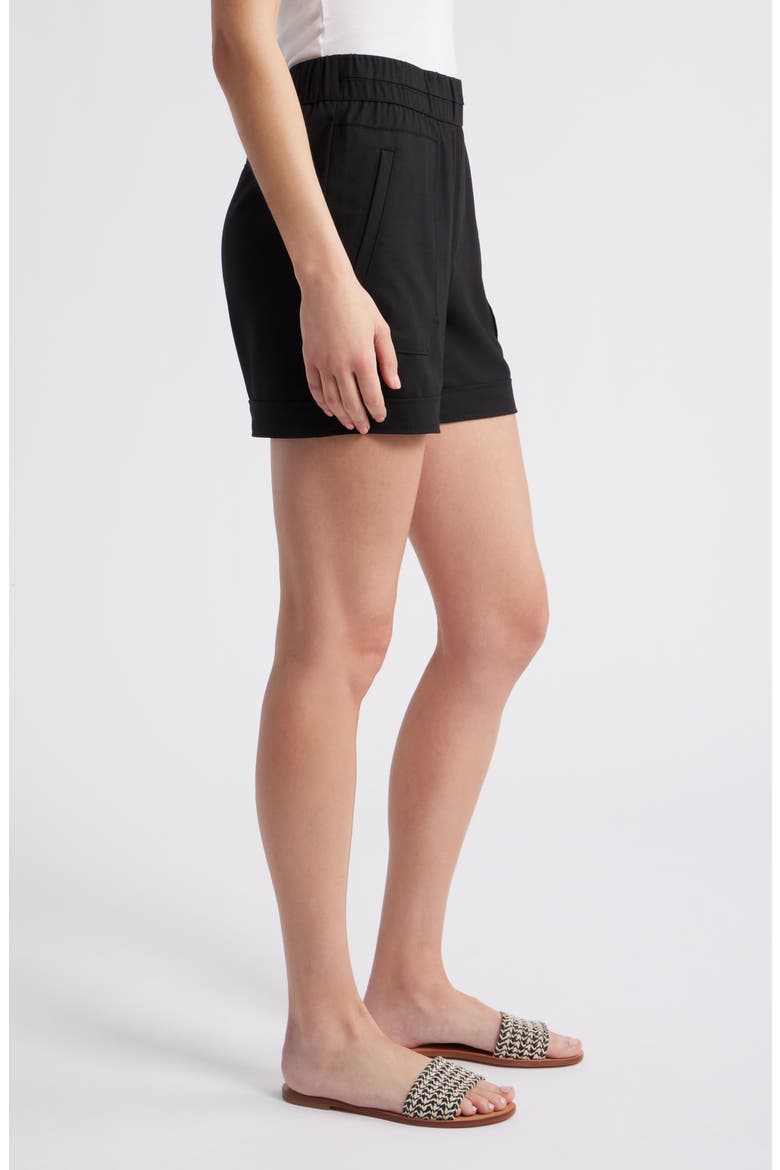 Skyrise Patch Pocket Shorts, Alternate, color, BK-BLACK