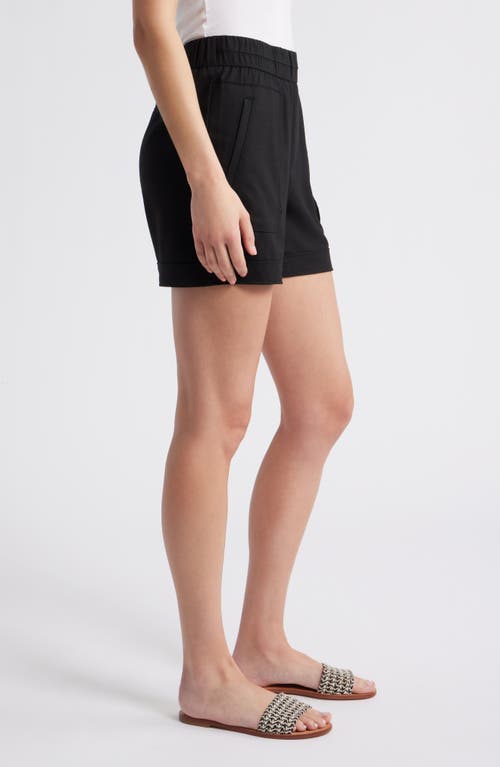 Wit & Wisdom Skyrise Patch Pocket Shorts In Black