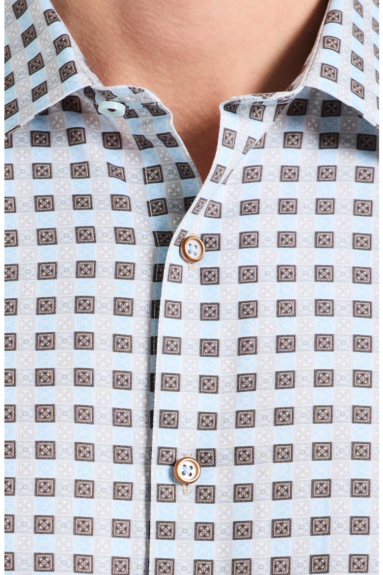 Ostin Long Sleeve Button-Up Shirt, Alternate, color, TAN