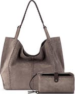 The Sak Los Feliz Large Tote Leather Bag & Iris Smartphone Bundle