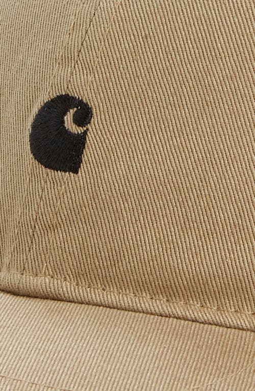 Carhartt Work In Progress Madison Logo Embroidered Baseball Cap