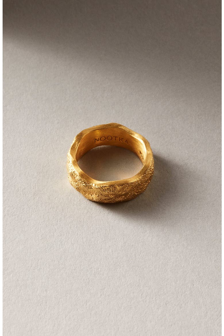 Chunky Ring Gold, Main, color, Gold