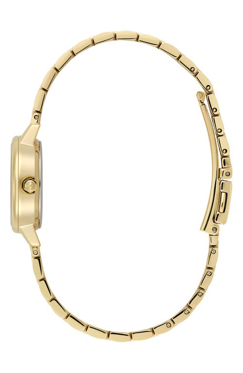 Olivia Burton Women's Mini Classic Gold Tone Stainless Steel Bracelet Watch, 23mm In Gold