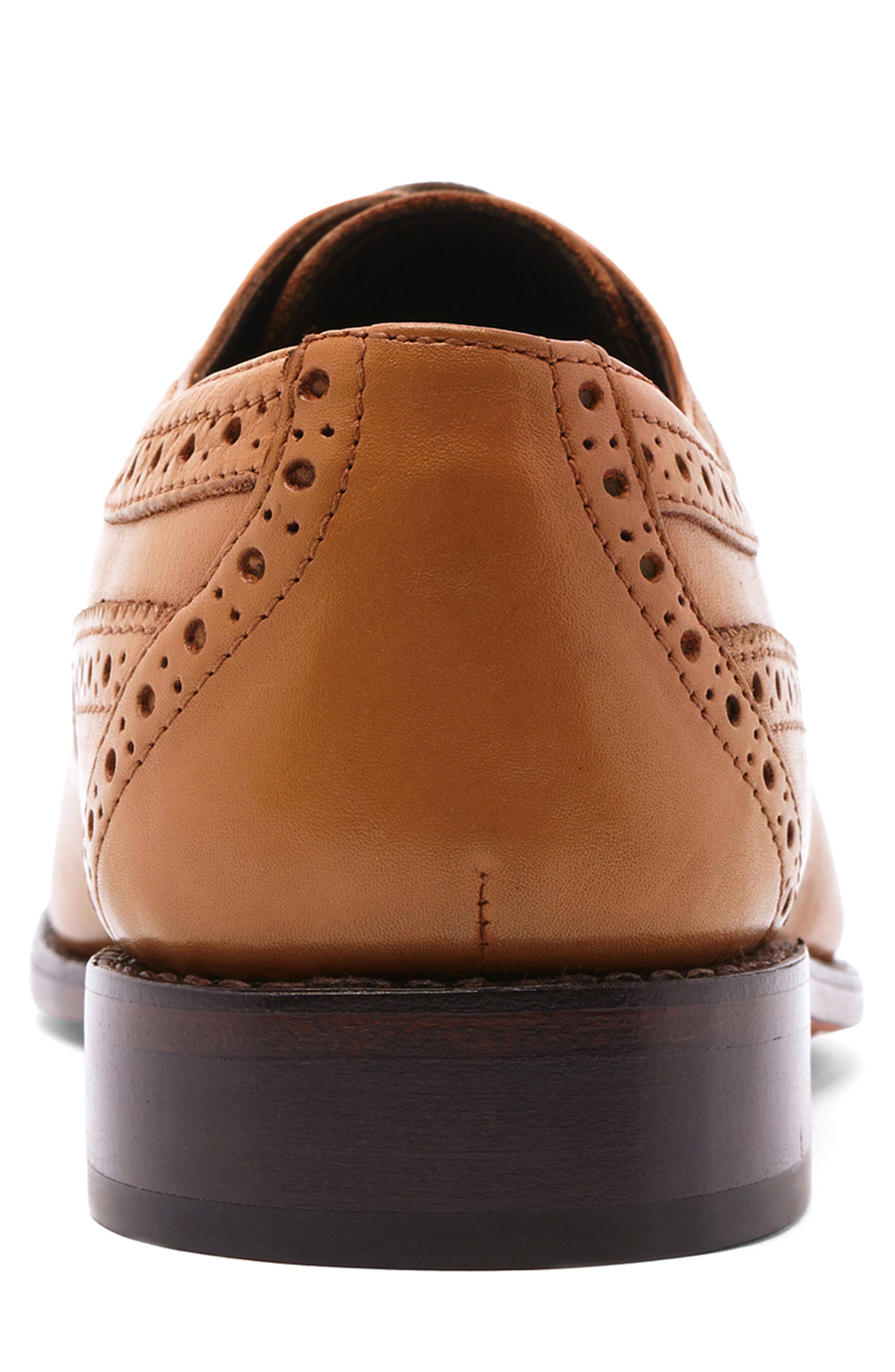 Anthony Veer Regan Wingtip Derby, Alternate, color, Walnut