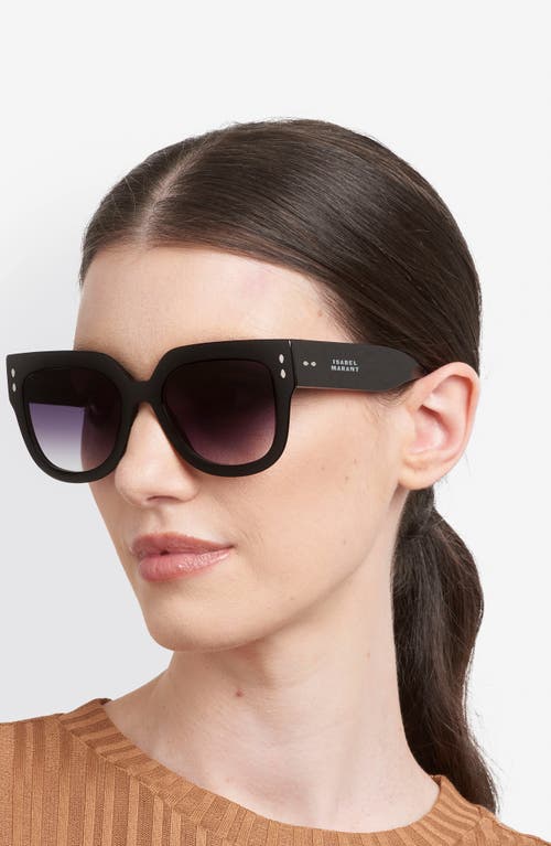 Isabel Marant 53mm Square Sunglasses In Black
