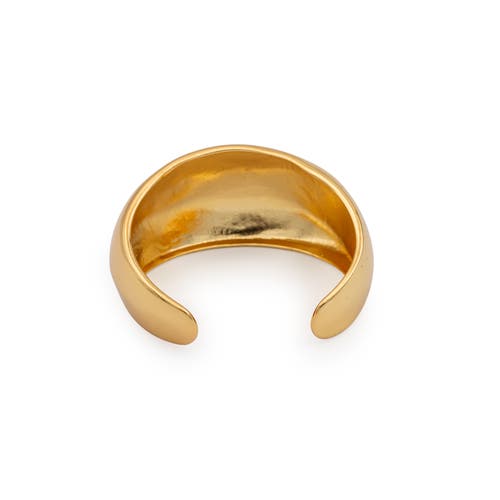 Slice Cuff In Gold