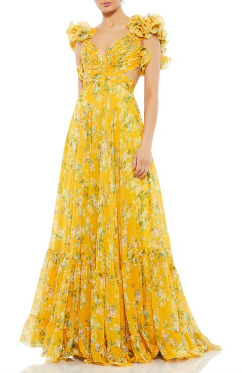 Shop Yellow Mac Duggal Online | Nordstrom